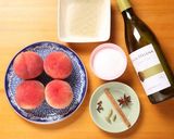 桃のコンポートゼリー寄せ☆スパイスの香り作り方1写真