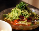 ★マグロのサラダ仕立て　カルパッチョ★作り方4写真