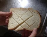＊塩ハニートースト＊作り方1写真