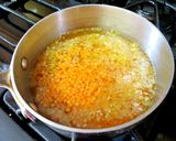 レッドレンズ豆のリゾット風作り方3写真