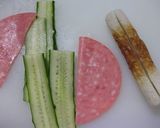ちくわdeハム巻きぺロキャン作り方3写真