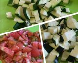 鶏もも肉のソテー 夏野菜ソースがけ作り方2写真