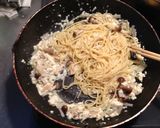 梅こぶ茶で和風パスタ作り方4写真