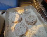 レンコンの挽肉はさみ揚げ作り方3写真