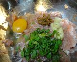 レンコンの挽肉はさみ揚げ作り方2写真