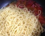 ハムとトマトのオイルパスタ作り方5写真