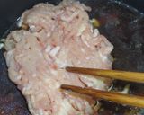 男のロマンだ！めんつゆでそぼろ温玉親子丼作り方4写真