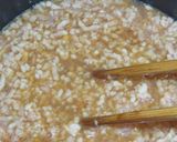 男のロマンだ！めんつゆでそぼろ温玉親子丼作り方5写真