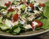 鶏ささみのお茶の葉サラダ作り方8写真