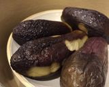 中国人直伝！蒸し茄子の花椒油&黒酢がけ作り方1写真