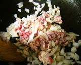 ガッツリ♡焼肉マヨ味の炒飯作り方3写真