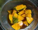 レンジで南瓜煮物作り方2写真