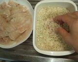 かじきや鶏肉で♪パン粉焼き作り方3写真