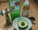 ヘルシーアボガドスイーツ♥作り方1写真