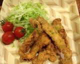 おやつ感覚！鶏むね肉のスティックフライ作り方5写真
