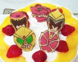 デコチョコでキャラケーキ作り方9写真