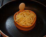 焼そば麺DEラーメンバーガー作り方4写真