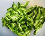 豚コマとゴーヤのオイスターソース炒め作り方2写真