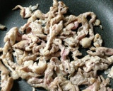 豚こま肉とさつま揚げ☆甘辛黒酢照焼き作り方4写真