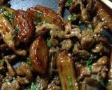 豚こま肉とさつま揚げ☆甘辛黒酢照焼き作り方6写真