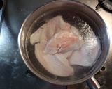 ゆで鶏（蒸し鶏風）作り方3写真