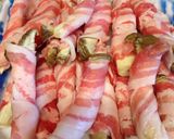 エリンギの豚肉巻き焼き作り方1写真