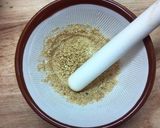 青梗菜の鰹節ごま和え作り方4写真