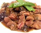 鶏ももとなすのやわらか甘辛煮作り方6写真