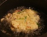 蛸とニンニクの芽の胡麻かき揚げ作り方4写真