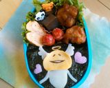 ☆天使なめこのキャラ弁☆作り方3写真