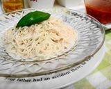 *トマト缶で*つけ素麺*作り方4写真