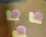 カタツムリ 作り置き キャラ弁♪作り方2写真