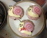 カタツムリ 作り置き キャラ弁♪作り方4写真