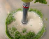 綺麗で美味しい、万能グリンピースソース作り方4写真