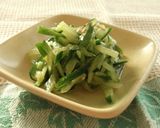 麺つゆもみきゅうり　レモン風味作り方5写真
