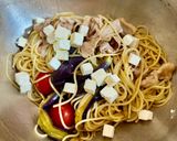 豚しゃぶ&夏野菜のバルサミコ冷製パスタ！作り方14写真