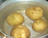 ジャガイモのニョッキ、チーズソース作り方1写真