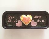 結婚記念日キャラ弁作り方4写真