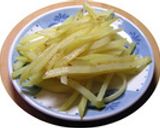 燻味塩ホウレン草とチーズの海苔巻作り方5写真