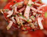 にんにくベーコンのトマトサラダ作り方14写真