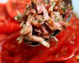 にんにくベーコンのトマトサラダ作り方12写真