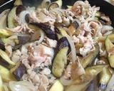 ナスと豚バラ肉の冷やしぶっかけうどん☆作り方4写真