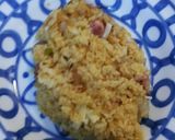 カレーブイヨン風味のチーズ入りオムライス作り方7写真