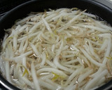 [簡単一品]もやしとお茶漬け和え作り方1写真