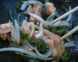 えびとピーマンのケチャップ炒め作り方6写真