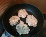 超簡単ささみと大葉のつくね焼き☆作り方4写真