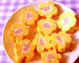 竹串でお花の卵焼き♪キャラ弁おかずに♪作り方20写真