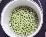 簡単、ヘルシー、えんどう豆の豆乳スープ作り方2写真