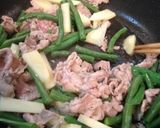 豚肉とインゲンとジャガイモのパスタ作り方4写真