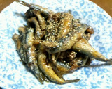 俺流のおつまみ！背黒イワシの蒲焼き風作り方6写真